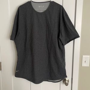 BYLT Charcoal Gray tee shirt essentials basic